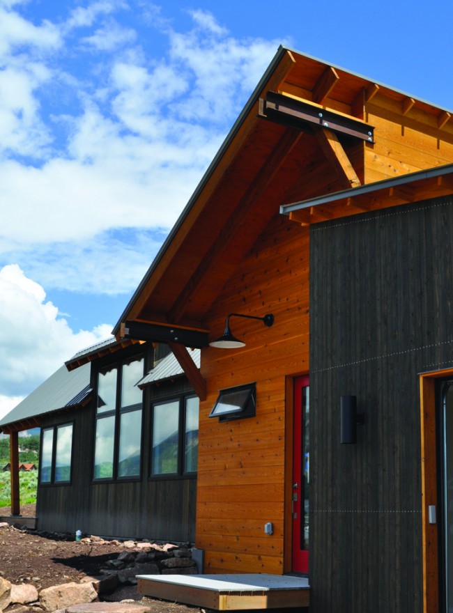 Modern Mountain home design in Crested Butte, Colorado